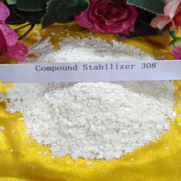 Plastikowy pomocniczy stabilizator chemiczny PVC